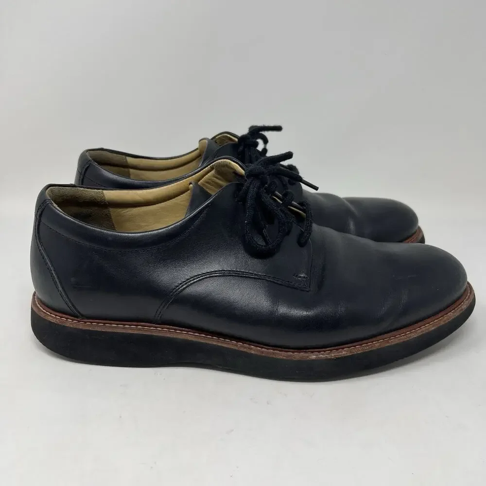 Samuel Hubbard Rainy Day Founder Oxford Black Leather‎ Dress Shoes Men’s Size 10